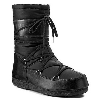 Сапоги женские MOON BOOT W.E. SOFT SHADE WP BLACK
