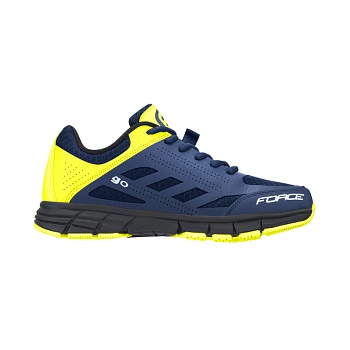 Туфли велосипедные shoes FORCE GO blue/fluo